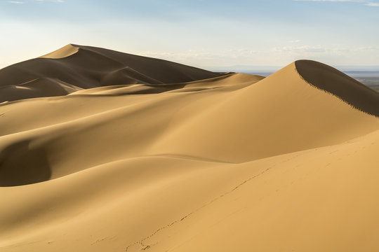 Khongor sand dunes in Gobi Gurvan Saikhan National Park, Sevrei district, South Gobi province, Mongolia