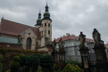 St. Andrews Church in old town of Krakow