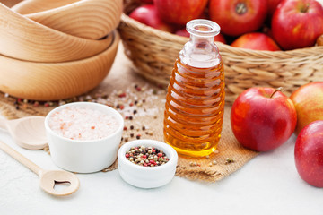 bottle of Apple cider vinegar