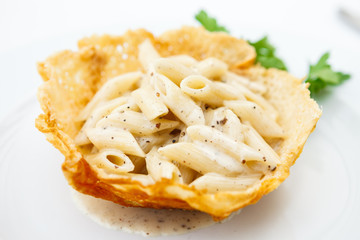 Pasta Penne with pepper