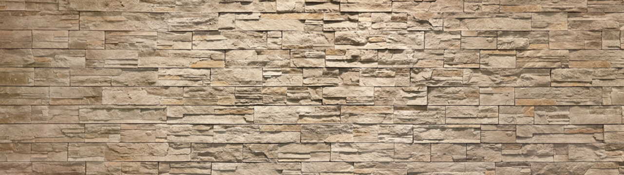 Sch&ouml;ne Klinkerfassade im Panoramaformat