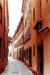 Fototapeta premium Beautiful view of ancient buildings at Strasbourg, Alsace, France