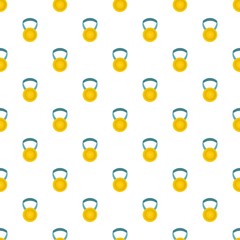 Medal pattern seamless in flat style for any design