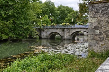 June 29, 2017 6:00 pm Château d'Azay-le-Rideau, Loire Valley, France. The castle of Azay-le-Rideau...