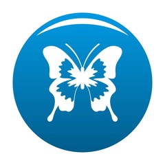 Mahaon icon vector blue circle isolated on white background 