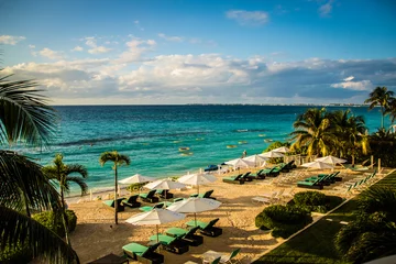 Keuken foto achterwand Seven Mile Beach, Grand Cayman Cayman Island Beach Resort