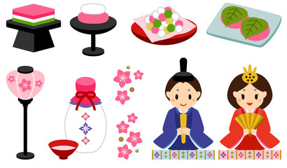 ひな祭り　アイコン