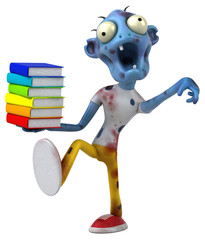 Fun zombie - 3D Illustration