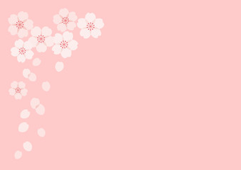 Naklejka premium 桜 フレーム