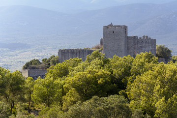 Fototapeta na wymiar Castillo de Pulpis. Castellón. España