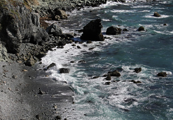 Dramatic landscape along Highway 1 in California, USA