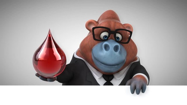 Fun orang-outan - 3d Animation