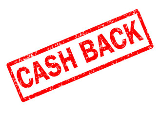 cash back red stamp text on white background. cash back stamp sign. cash back red rubber stamp.