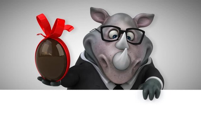 Fun rhino - 3D Animation