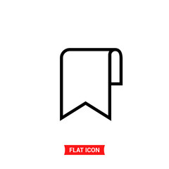 Bookmark vector icon
