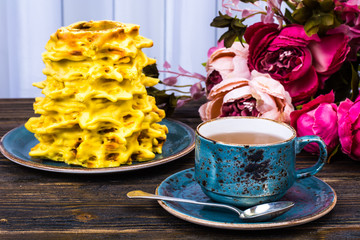 Lithuanian Traditional Sakotis Cake