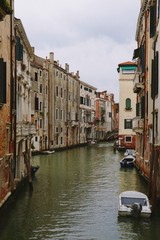 Fototapeta na wymiar Traveling Venice, Italy. Venice Canals