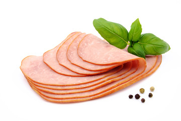 szynka wędzona w plastrach