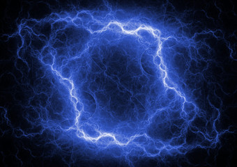 Bue plasma cloud, lightning storm