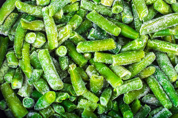 Frozen green string beans