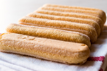 Ladyfinger or Savayer Cookies / Biscuits.