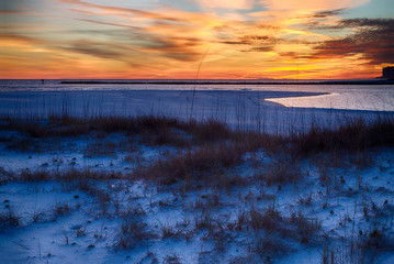 Sunset on Orange Beach, Alabama