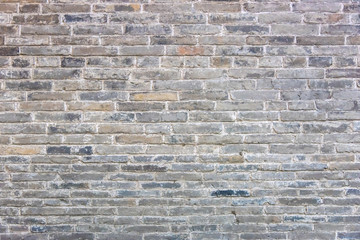 Old worn brick wall texture background.