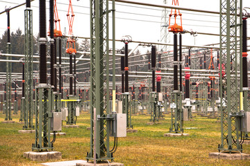 Umspannwerk eines Elektrizitätsanbieters