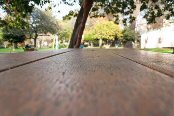 Picnic table top