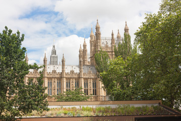 Fototapeta na wymiar The Palace of Westminster - UK Parliament