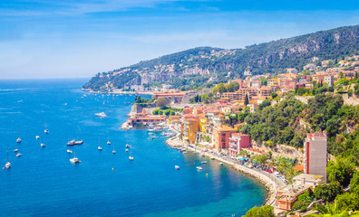 Fototapeta premium Beautiful coast of french riviera, France