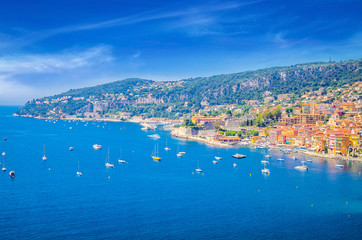 Beautiful coast of french riviera, France