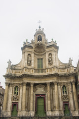 Fototapeta na wymiar church of the collegiate in Catania