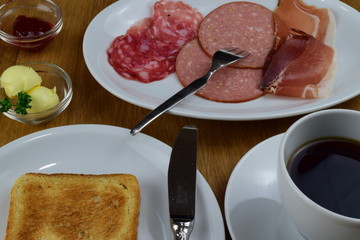 continental breakfast - Frühstück