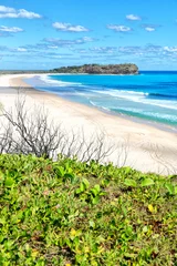 Crédence de cuisine en verre imprimé Whitehaven Beach, île de Whitsundays, Australie en australie la plage île l& 39 arbre et les rochers