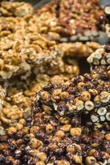 Nougat with hazelnuts