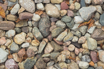 Background texture of small stones