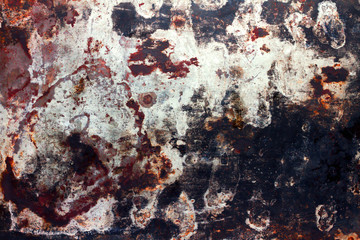 texture of metal. rust, streaks, light parts, dark parts. texture with different colors