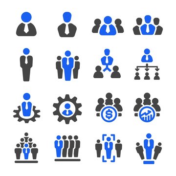 Businessman Icon Set