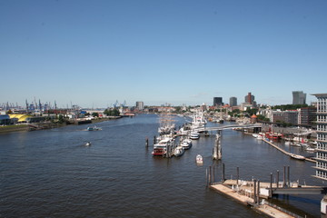 Naklejka premium Hamburger Hafen