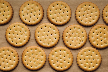 Background of delicious cookies