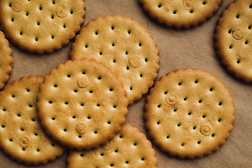 Background of delicious cookies