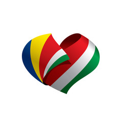 Seychelles flag, vector illustration