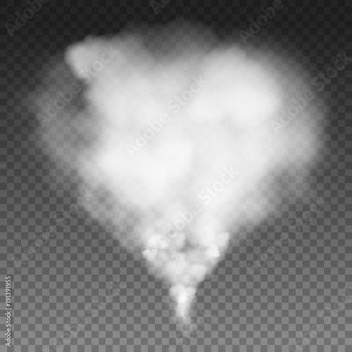 smoke vectors on transparent background