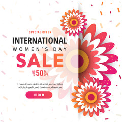 Bright spring banner.