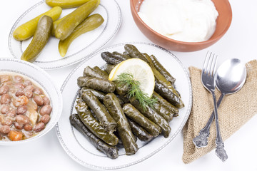 Türk mutfağından Yaprak sarması 