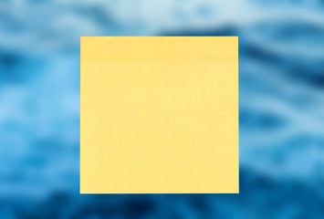 Blank card for annotations with a background
