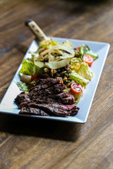 grilled steak salad