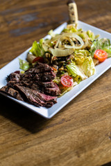 grilled steak salad