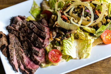 grilled steak salad